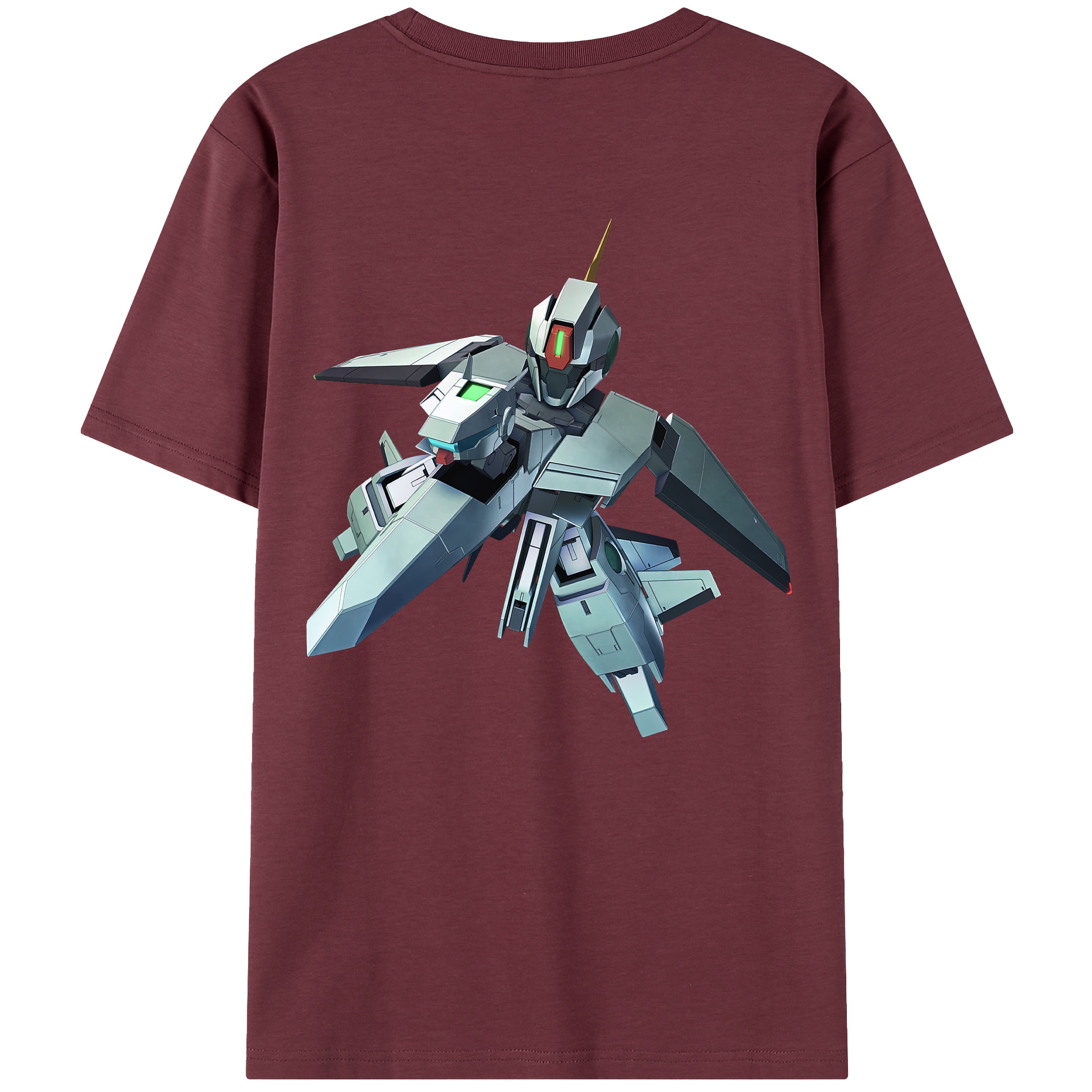 （画像用） 機動戦士ガンダム Mobile Suit Gundam 綿100％半袖Tシャツ（背面プリント）